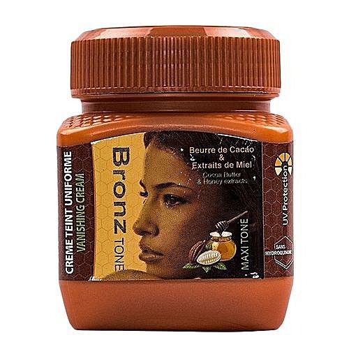 bronztone-maxi-tone-vanishing-cream-with-cocoa-butter-honey-extracts