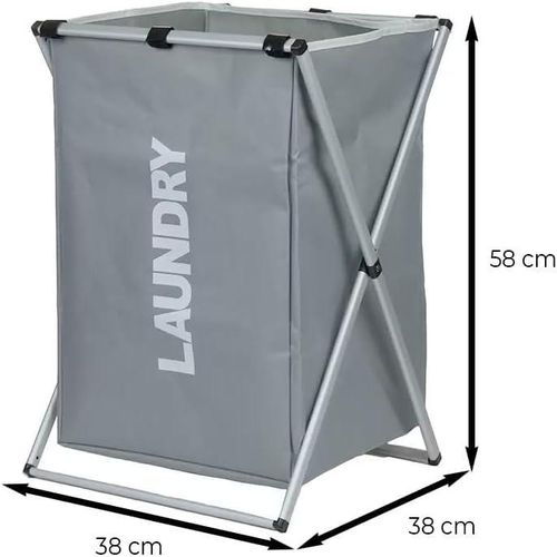 product_image_name-Generic-Foldable Laundry Basket with Reinforced Aluminum Frame-1