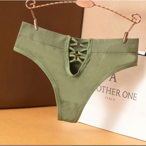 Fashion 3PCs Tripple Side Strap Ladies Thong Panties @ Best Price