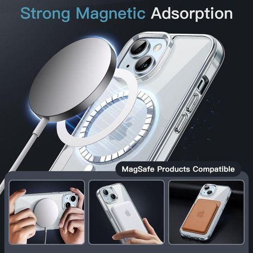 product_image_name-Generic-Magnetic Case for iPhone 15 6.1-Inch Compatible with MagSafe Wireless Charging-3