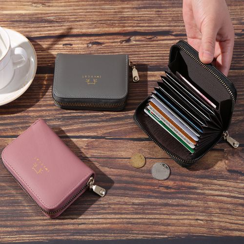 Buy PALAY® Mini Wallet For Women PU Leather Purse with Zipper Bifold Card  Coin Holder Cash Bag Clutch Wallet Fashion Women Wallet Purse Gift Small  Wallet for Girl at Amazon.in