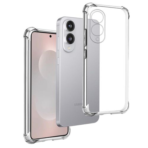 product_image_name-Generic-Samsung Galaxy S25 Edge Phone Case, Clear Case with Protective Bumper Edges for Second Device-1