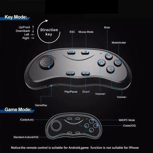 product_image_name-VR SHINECON-3D  VR Headset Remote Controller - White-4