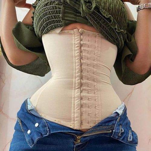 Women's Body Shaper Latex Waist Trainer Clincher Under Bust Corset Shape-wear  Belt