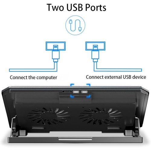 product_image_name-Generic-Laptop Cooling Fans Stands Notebook PC Cooler Laptop Stand Adjustable Height-7