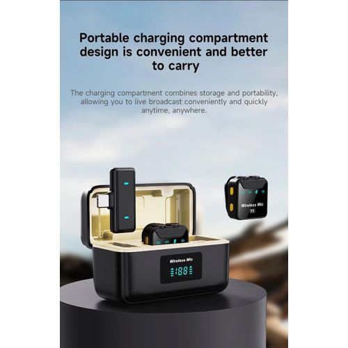 product_image_name-Generic-SX23 Wireless Lavalier Microphone for Smartphone Video Recording and Streaming-2