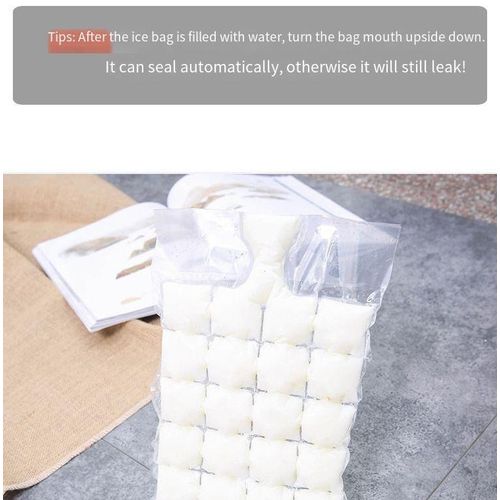 product_image_name-Generic-Disposable Self-Sealing Ice Cube Trays  BPA-Free PE Ice Molds -3