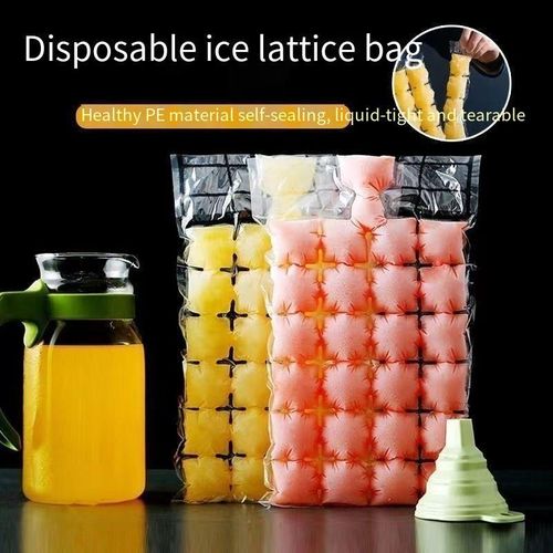 product_image_name-Generic-Disposable Self-Sealing Ice Cube Trays  BPA-Free PE Ice Molds -7