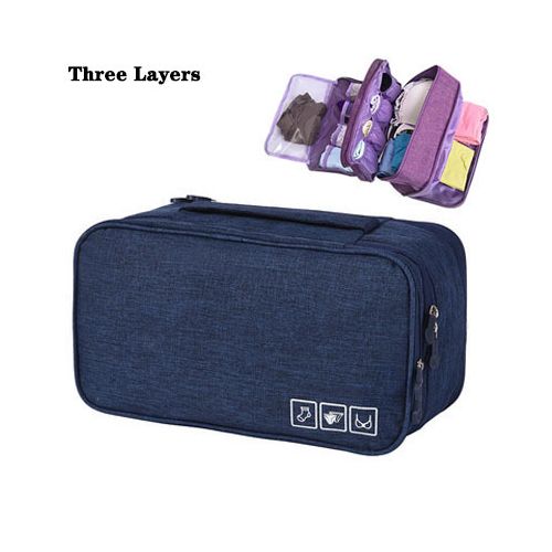 Travel Storage Bag For Underwear Cosmetics Makeup Travel Organizer