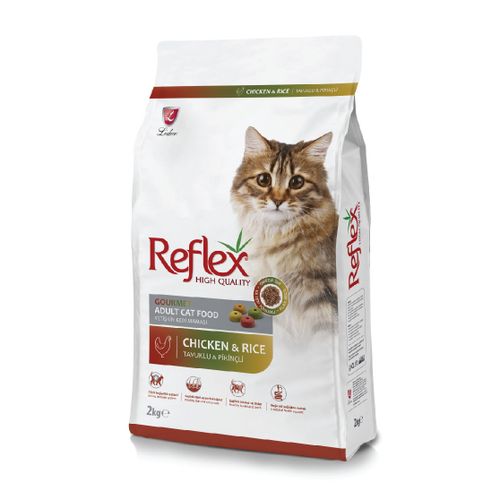 Reflex ADULT CAT FOOD GOURMET CHICKEN RICE 2KG Best Price