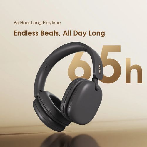 product_image_name-Oraimo-BoomPop Lite ENC Over-Ear Wireless Headphones 60H PlayTime  With Dual Connectivity Support - White-2