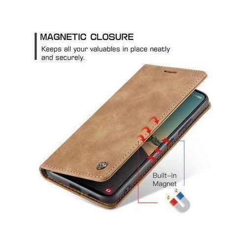 product_image_name-Caseme-Tecno Spark 40 pro plus(+) Case Wallet Cover Shockproof Flip Stand Leather Case-1