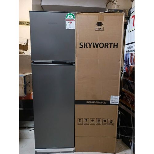 product_image_name-Skyworth-Double Door Refrigerator – 158 Litres Capacity-1