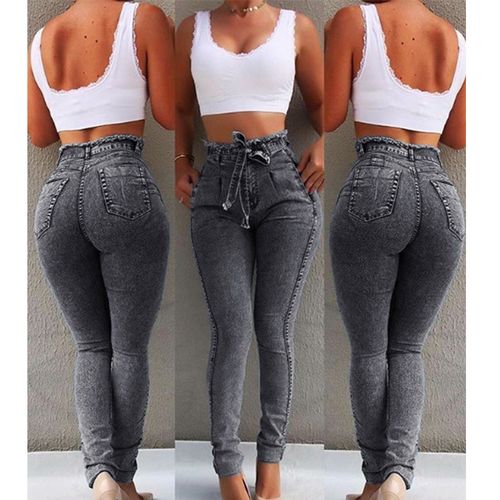 Generic Boyfriend Hole Ripped Jeans Women Pants Cool Denim Vintage