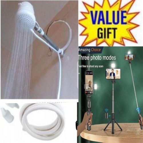 product_image_name-Horizon-BEST SHOWERHEAD FOR BATHROOM // HOT SHOWER // Instant Hot Electric Water Heater 5400w Electric Shower Head Faucet 3 Gear Adjustable Fast Heating Bath Shower Heate + TRIPOD r-1