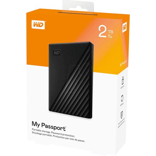 WD 2TB USB 3.0 Portable External Hard Drive