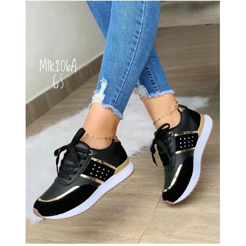 Fashion Women's Sneakers Flat Shoes Ladies Breathable Slip-On