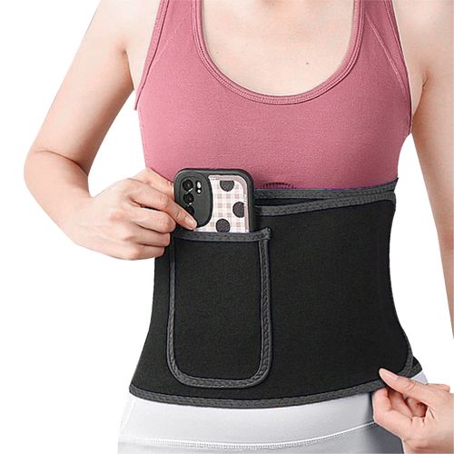 Fashion (Black)Slimming Belt Adjustable Women Belt Sweat Waist