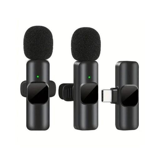 product_image_name-Generic-K9 Wireless Lavalier Microphone for Mobile Recording with Noise Cancellation-1