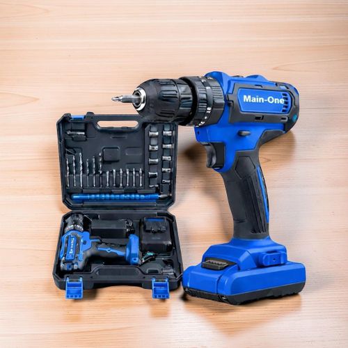 product_image_name-Main-one-High Torque Performance Variable Speed Control Professional Cordless Drill With Drilling And Impact Functions-1