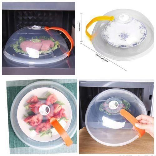 product_image_name-Generic-Microwave Food Cover - Clear Ventilated Microwave Cover-3