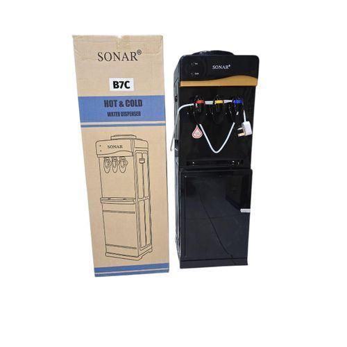 product_image_name-Sonar-B7C Three Taps Hot, Normal And Cold Water Dispenser - Black-2