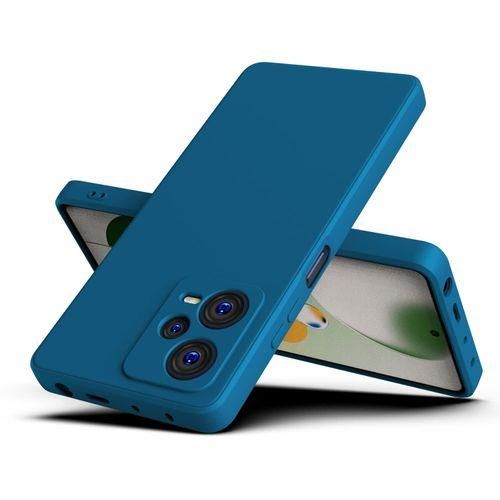 product_image_name-Generic-Mi Redmi Note 12 5G / Poco X5 5G Back Cover Soft Matte Liquid Silicone-1