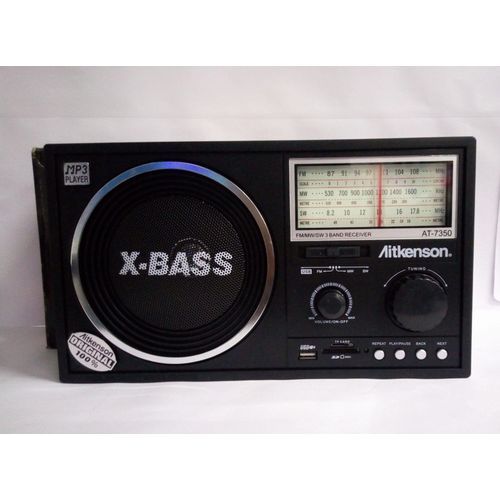 product_image_name-Generic-Rechargeable Fm Radio With USB/SD CARD-1
