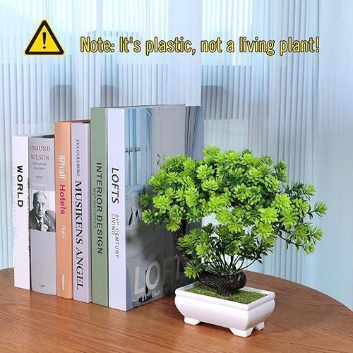 product_image_name-Generic-Tabletop Home & Office Decor Artificial Bonsai Plant -4
