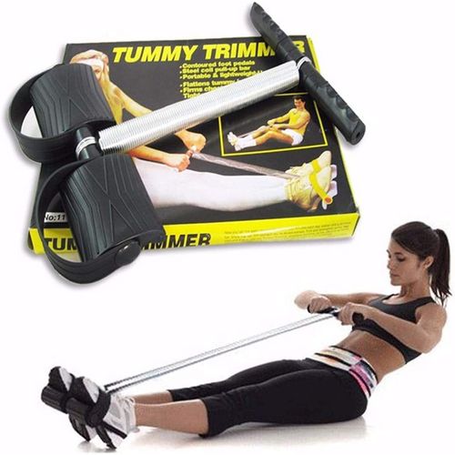 product_image_name-AB Wheel-Double Wheel Abs Roller + Tummy Trimmer + FREE Knee Mat-4
