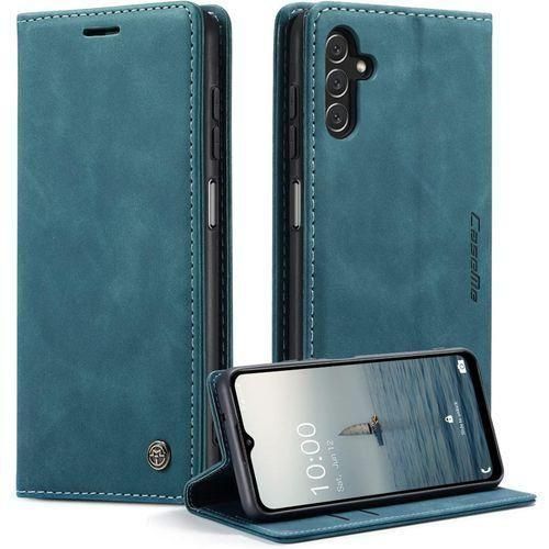 product_image_name-Caseme-For Samsung Galaxy A24 Flip Leather Wallet Case With 2 Cards Slot-2