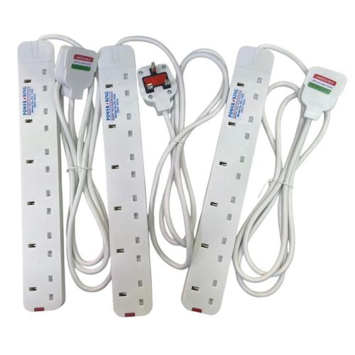 product_image_name-Generic-Power King >6 Outlet Power Extension Cable > 6 WAYS-White-1