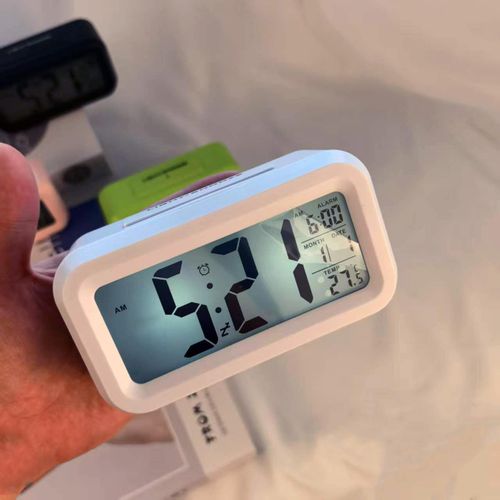 product_image_name-Lcd-Smart Modern LED Digital Mirror Alarm Clock – Temperature Display, Snooze & Night Mode-1