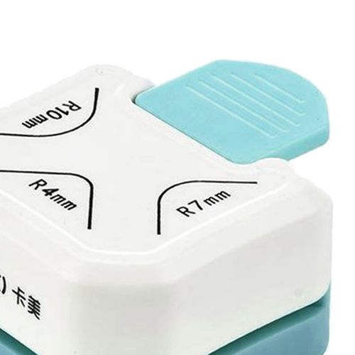 2PCS Tag Punch Corner Cutter 3 in 1 Corner Paper Punch Rounder