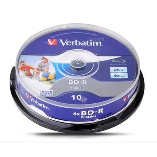 Generic Verbatim BD-R 25GB 6X Printable Blue Ray Disc BDR @ Best Price ...