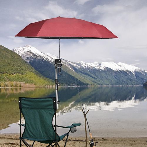 BESPORTBLE Fishing Chair Clamp Umbrella Mount Clip Beach Ourdoor Fishing  Chair Umbrella Holder