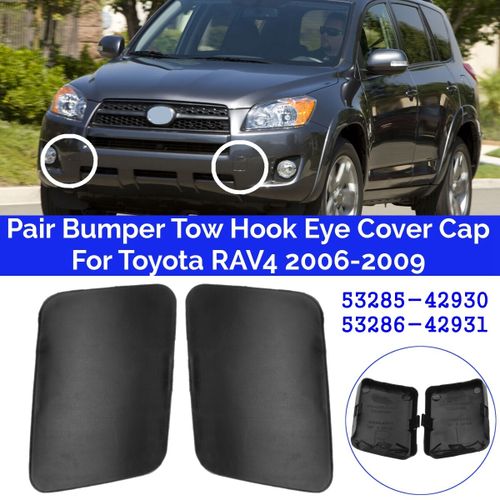 Generic Front Bumper Tow Hook Cover Cap Eye Cover FOR TOYOTA RAV4