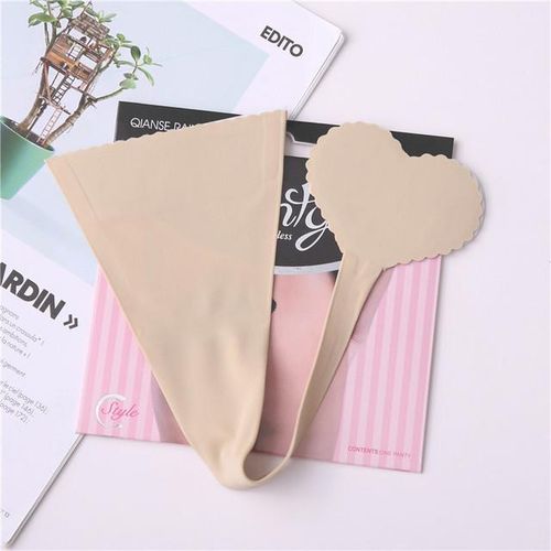 Generic Women C Style Panties Invisible Underwear No Panty Line Self  Adhesive Strapless Thong C-String Thongs Exotic Panties Lingerie @ Best  Price Online