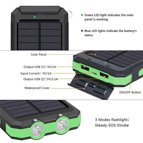 Portable Solar Power Bank (SE0501) – TheSunPays