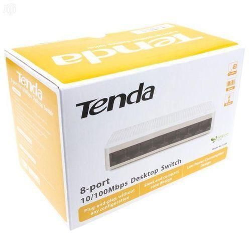 product_image_name-Generic-tenda 8-Port 10/100Mbps Desktop Ethernet Switch Compact Design-1