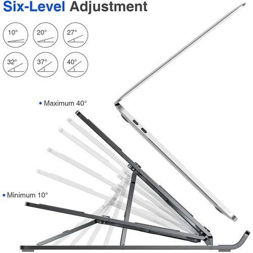 product_image_name-RichRipple-Aluminum Alloy Portable Laptop Stand Adjustable Height Foldable Computer Stand-6