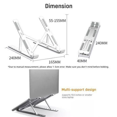 product_image_name-RichRipple-Aluminum Alloy Portable Laptop Stand Adjustable Height Foldable Computer Stand-8