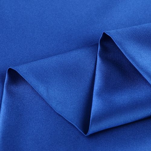 Royal Blue Silky Satin Polyester Fabric 150cm width