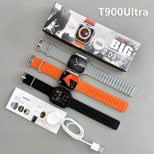 product_image_name-Generic-Smart Watch T900 Ultra with Stylish Design, Wireless Bluetooth Calling, Fitness Tracking, Pedometer, Remote Camera, Long Battery Life & Waterproof Build-4