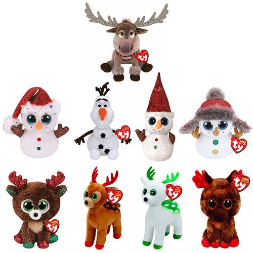 Ty reindeer big deals eyes