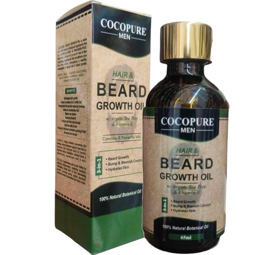 product_image_name-COCOPURE-Men Hair & Beard Growth Oil With Argan, Tea Tree & Vitamin E-1