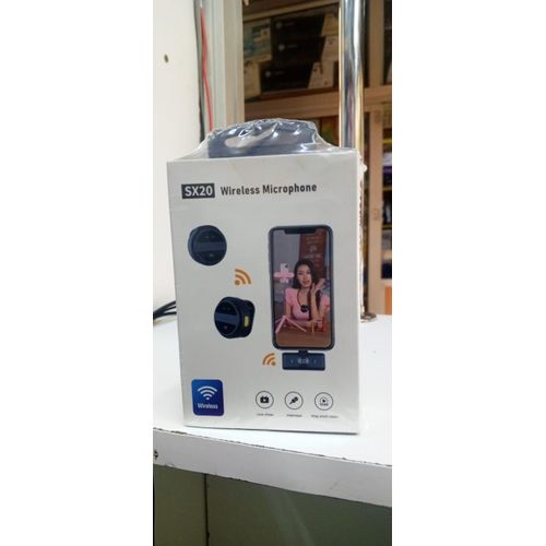 product_image_name-Generic-SX20 2.4G Rechargeable Wireless Lavalier Microphone – Clip-On Audio-1