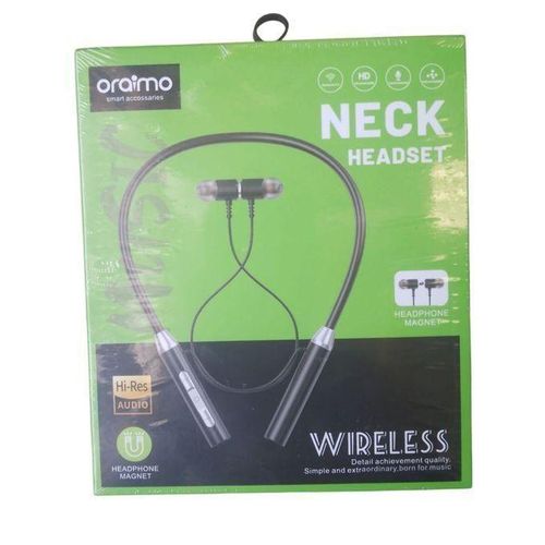 product_image_name-Oraimo-Wireless Hanging Neckband Pure Bass Zero Cables Stereo Bluetooth Headphones-black-1