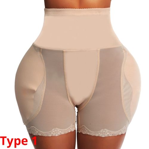 Generic Lifter Control Panties Body Shaper Fake Pad Foam Padded Hip  Enhancer Underpants Female Shapewear Hourglass Body(#Type 1 - Apricot) @  Best Price Online