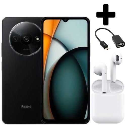 product_image_name-XIAOMI-Redmi A3x, 6.71", 64GB + 3GB RAM (Dual SIM), 5000mAh, Black+Ear Pods+Otg-1